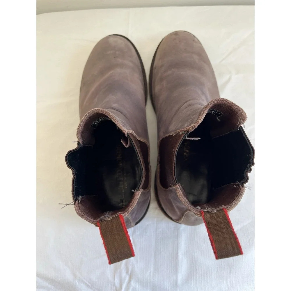ALLEN EDMONDS Mens Surrey Chelsea 8.5 3E‎ Weatherproof Ankle Boots Brown Comfort